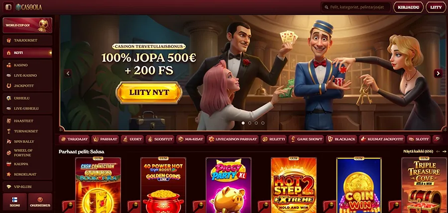 Casoola online casino