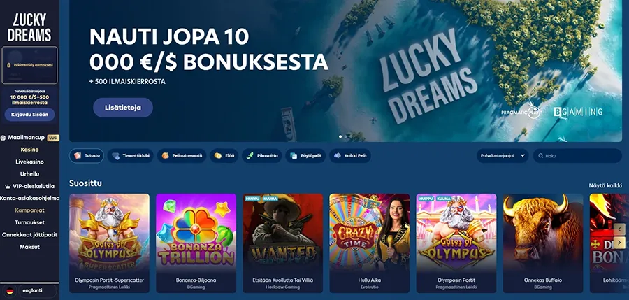 LuckyDreams online casino