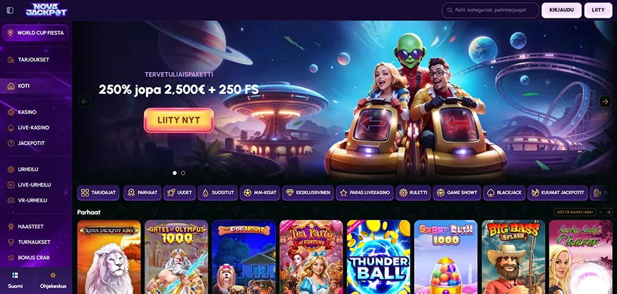 NovaJackpot online casino
